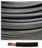 4 Gauge 4 AWG 20 Feet Black Welding Battery Pure
