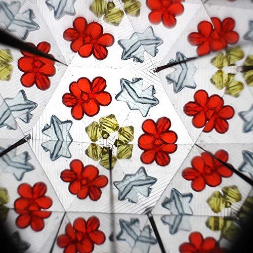 OSOPOLA Kaleidoscope Toy - Paper Tumble Wheel Magic Tin Tube Prism Lens - Educational Toy/Birthday Present/Party Favor for Kids 6Pcs(Random Delivery)