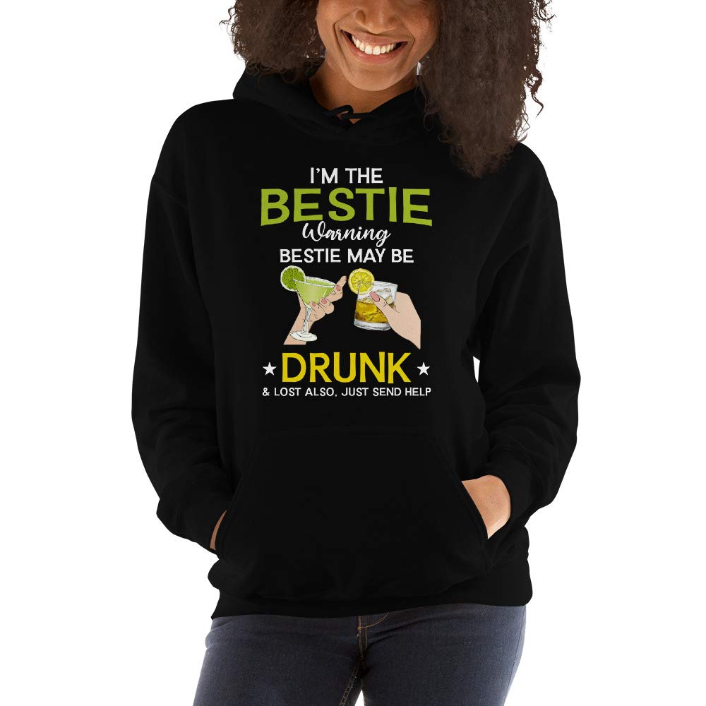 TEEPOMY If Lost Or Drunk Please Return to Bestie Margarita Christmas Unisex Hoodie