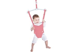 HI SUYI Baby Door Jumpers and Bouncers Exerciser Set with Door Clamp Adjustable Strap for Toddler Infant 6-24 Months CPC & CE Certified
