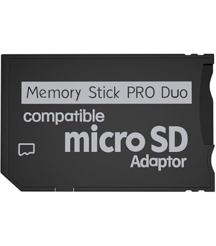 Xahpower PSP Micro SD Memory Card Adapter, Micro SD TF Card to