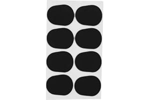 WALFRONT Baritone Saxophone Mouthpiece Cushions Pads Saxophone Mouthpiece Cushions and Patches for Music Lovers Baritone Saxophone Mouthpiece Pads Cushions (0.8mm)