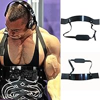 INLAR Biceps Training Straps Board Arm Forearm Trainer Weight Lifting Aluminum Alloy Training Board Sport Fitness Exercise Strength Training Equipment(22.833.940.16inch)