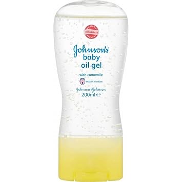 johnsons baby oil gel with camomile 200ml