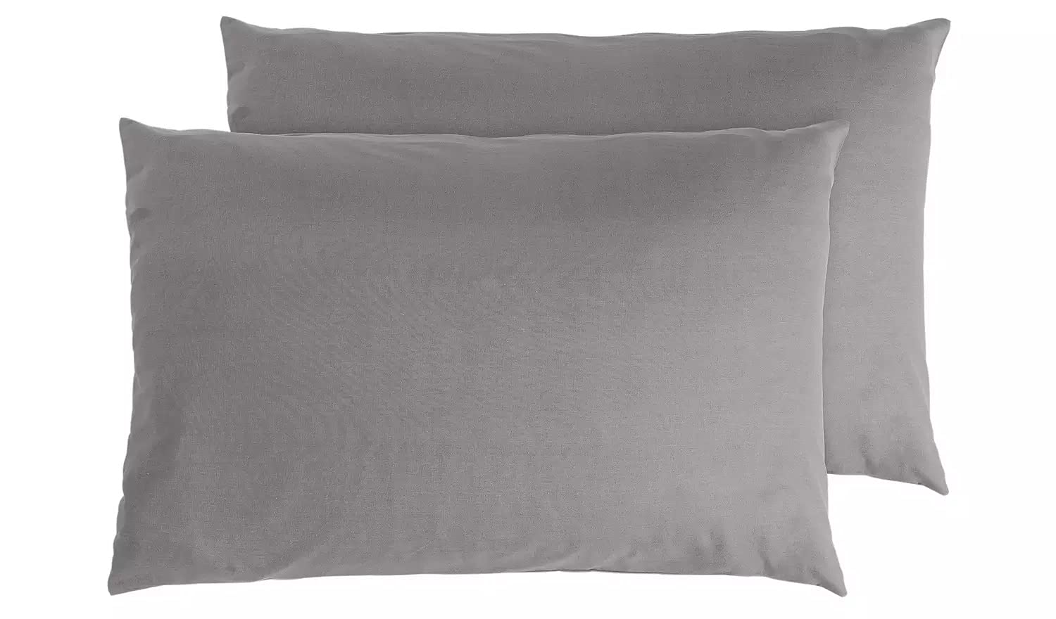 300 Thread Count 100% Pure Egyptian Cotton Pillowcases (Gray, Pair Of Pillowcase)