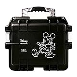 Invicta (3) Three Slot Impact Resistant Black Disney Mickey Dive Storage Collector Case/Watch Box