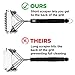 Grill Brush for Outdoor Grill Bristle Free - Heavy Duty 18
