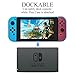 Dockable Case Compatible with Nintendo Switch, FYOUNG Protective Accessories Cover Case Compatible with Nintendo Switch and Nintendo Switch Joy-Con with Thumbstick Caps – Bluethumb 1