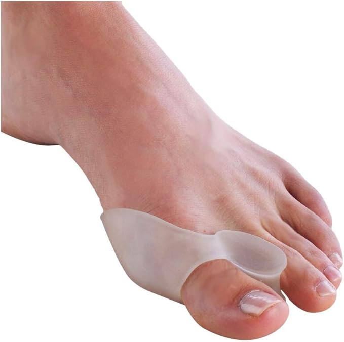 HappyStep® Separador de dedos del pie con diseño de gel, – Enderezador