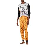 Disney Boys' Mickey Mouse 2-Piece Loose-Fit Pajamas
