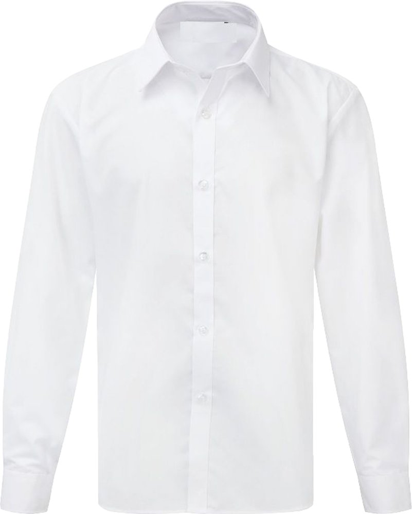 Boys Uniform Long Sleeve White 3-4 Years (11.5" Collar) UK