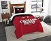 The Northwest Company NBA Chicago Bulls Comforter and Sham Set, Full/Queen, Reverse Slam