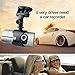 Rongyuxuan DVR-XR300-32gb-01 1080P Dual Lens GPS Vehicle Dashboard Camera Synchronous DVR for Whole Driving Track Recorder (32GB TF Card Included), 2.7
