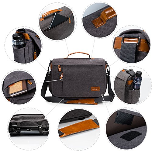 ESTARER Camera Shoulder Bag for SLR/DSLR Digital Cameras 14inch Laptop