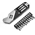 ArtisanShow Outdoor EDC Camping Gadget Adjustable Foldable Wrench EDC Multi Tool Wrench With Screwdriver Camping Equipment Multi-Function EDC Gadget Tools Portable Multitool Gift