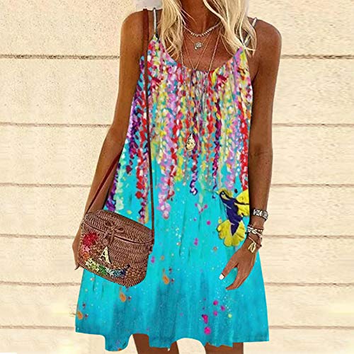 Swimsuit Cover Ups, Women\'s Bathing Suit Coverups Dress Bikini Beach Tunic Top Sky Blue