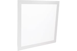 FOMIYES Square Aluminum Ceiling Light Cover Panel 30x30cm White Frosted Translucent Recessed Trim