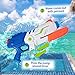 Liberty Imports Max Burst Super Water Gun High Capacity 600ml Power Soaker Blaster - Kids Toy Swimming Pool Beach Sand Water Fighting (2 Pack)