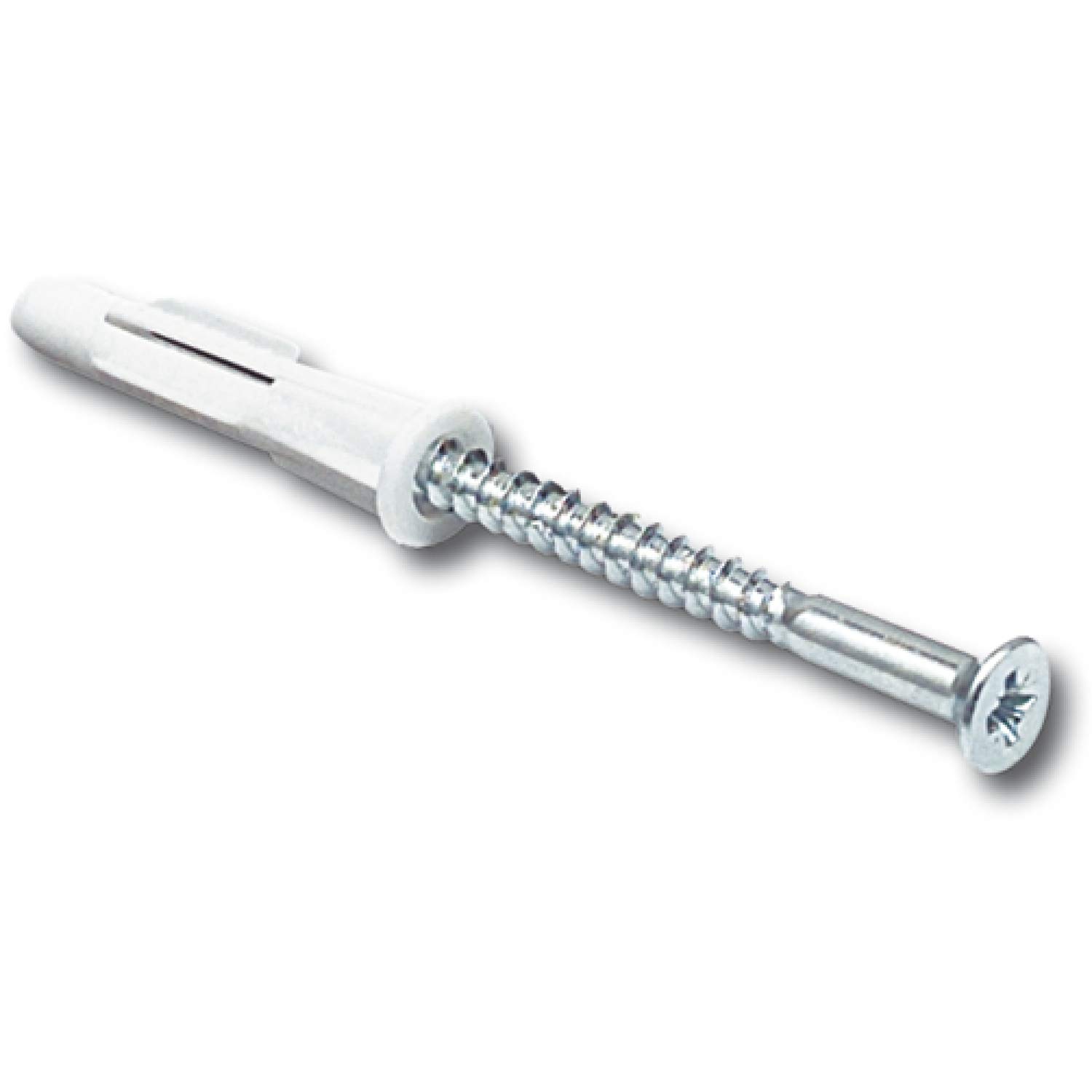 Element system Screws and dowels, Each 18 Pieces for Wall Rails and Wall Strips, Galvanized, 11602-00000