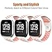 NO1seller Top Compatible Bands Replacement for Fitbit Versa Smart Watch Women Men Small Large, Soft Silicone Sport Strap with Ventilation Holes Replacement Accessories Wristband