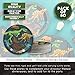 Juvale Dinosaur Birthday Party Supplies, Fossil Plates (9 in., 80 Pack)