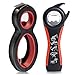Bottle Can and Jar Grip Opener, 2 pack Jar Openers 5-in-1 and 6-in-1 Multi Kitchen Tools Set, Lid Seal Remover Lid Twist Off for Children, Elderly and Rheumatoid Arthritis Sufferers