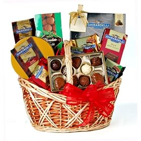 Grand Ghirardelli Chocolate Gift Basket