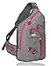 Plus Oversized Sling Backpack for Women, Durable Crossbody Backpack One Shoulder Backpack Daypack 28L