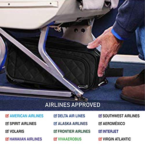 Aerolite Aerolite Carry On Under Seat Wheeled Trolley Luggage Bag