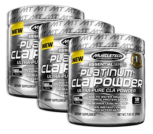 MuscleTech Platinum CLA Powder 200 Gram (3 Pack)