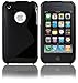 Generic Black Rubber TPU GEL Hard Case Skin Cover for Apple Iphone 3g 3gs 8gb 16gb