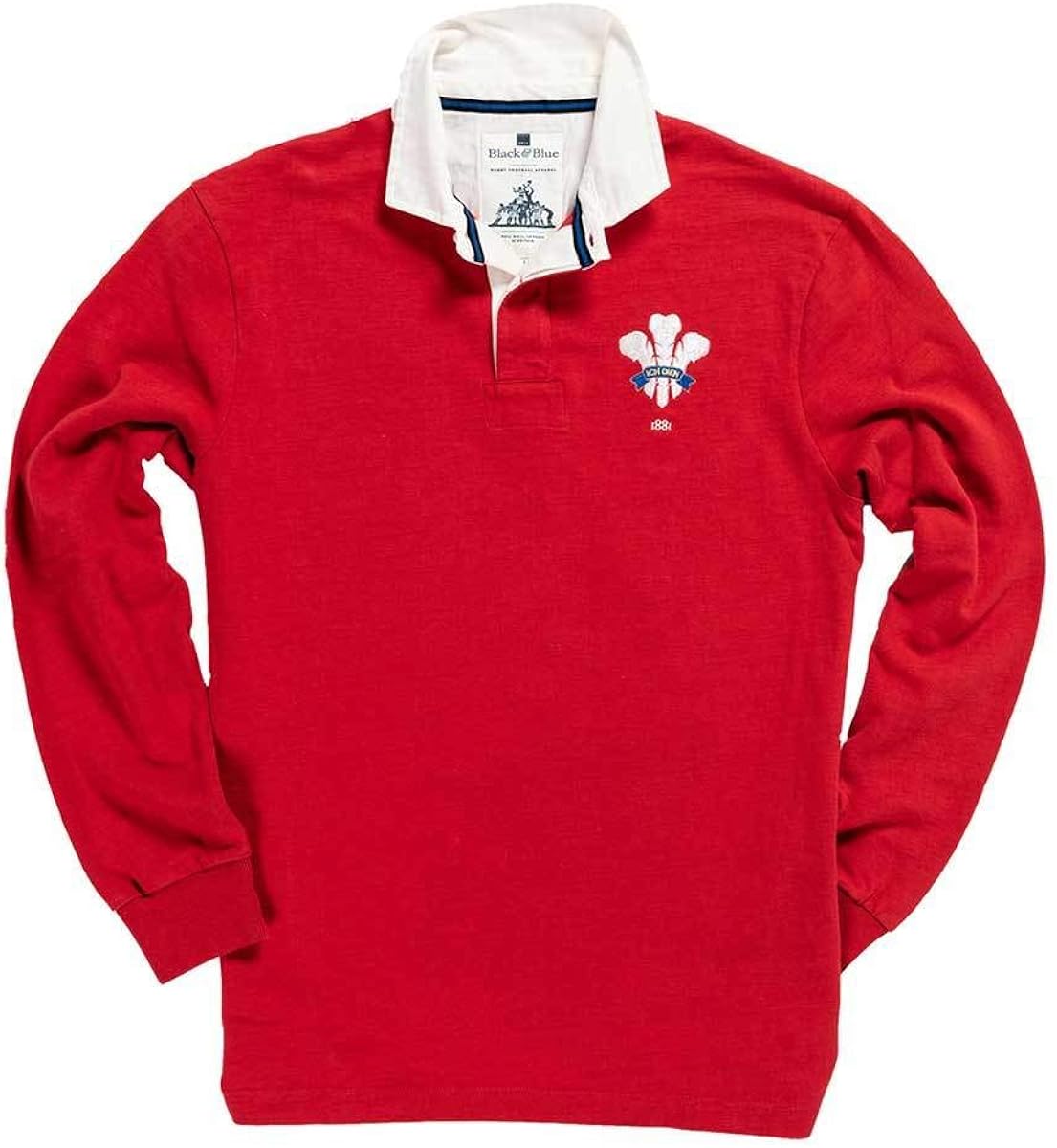 Black & Blue 1871 Classic Rugby Shirts Vintage Six Nations Rugby