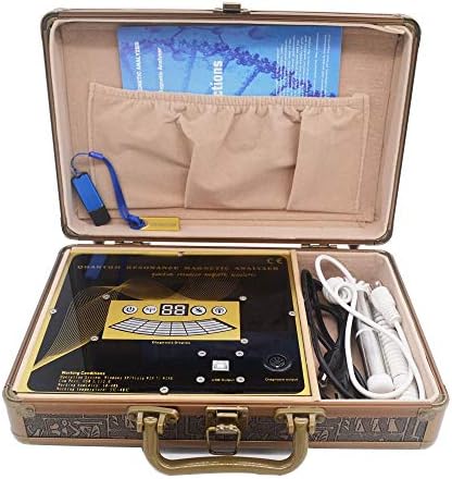 Quantum Resonance Magnetic Analyzer 3TH Quntum Analyzer English & Spanish Version Egyptian Pattern Medium Size