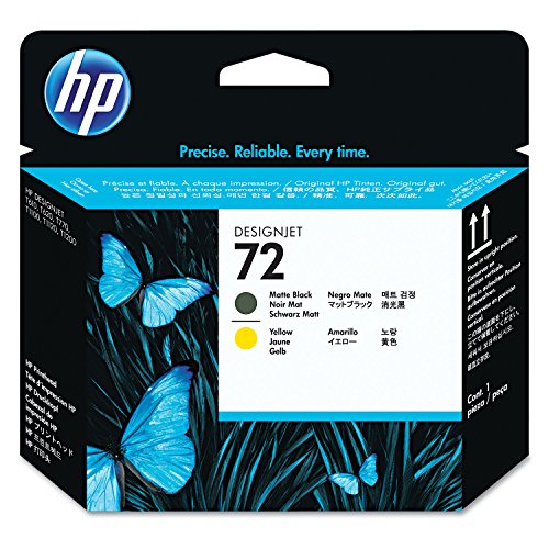 HP C9384A 72, (C9384A) Black/Yellow Printhead