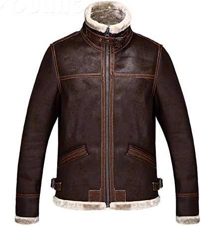 Koveinc Resident Evil 4 Leon Kennedy Men's PU Leather Jacket