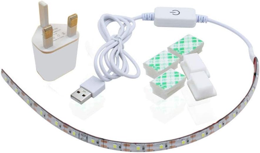 Sewing Machine LED Light Strip, Flexible LED Strip Lights Bar,6.6ft Cord with Touch Dimmer and USB Power Supply