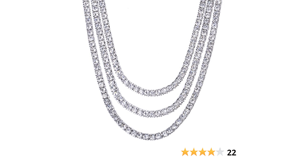 Men's Iced Out 4 mm CZ 16\