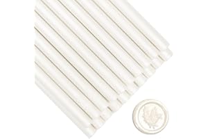 Pearl White Wax Seal Sticks, ONWINPOR 30pcs Glue Gun Pearl White Wax Sealing Sticks for Wax Seal Stamp, Wedding Invitations, Envelope Letter Sealing (Pearl White)