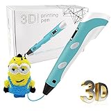 Standard 3D Printing Pen-TUBOSS 3D Doodler Pen Arts Pen Making Doodle 3D Pencil for 3D Arts & Crafts Drawing and Doodling for Kids(Blue)