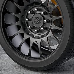 DYNOFIT 14mmx1.5 Wheel Lug Nuts, 32x Black M14x1.5