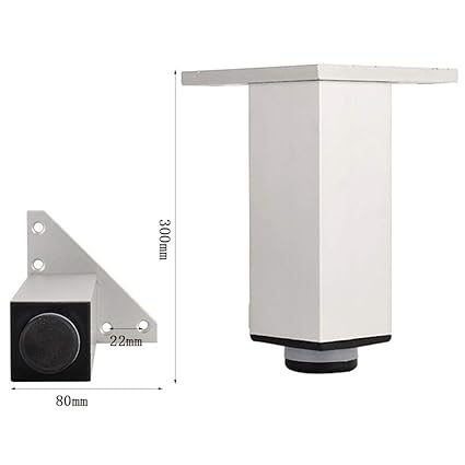 Furniture legs 1 * aluminiumlegierung möbel Beine verstellbare couchtisch Beine quadratische unterstützung Beine Bett Beine q