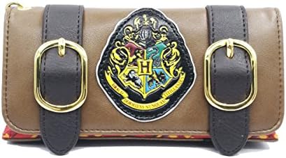 Wallets for Women Harry Potter Hogwarts Fold Wallet Wrist strap Clutch Purse