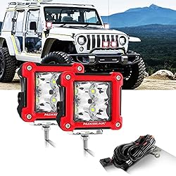 Auxbeam 3in 40W Led Cubes, 4800LM Square Led Light