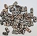Batik Bone Beads - 0.5