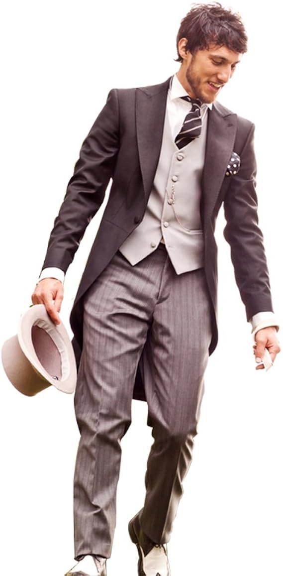 Amazon Co Jp セクシードレス Sexydress 春夏秋 メンズ 燕尾服 紳士スーツ カジュアル フィットスタイル 小柄 高品質 パーティー 演奏会 花婿ドレス L 服 ファッション小物