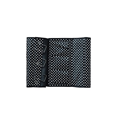 Godery Hanging File Folder Holder Organizer, Cascading Fabric Organizer, Door & Wall Filing Organizer, Perfect to Home School Office Classroom Use ... (Black)