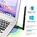 Wireless WiFi Adapter 1200Mbps USB3.0 WiFi Dongle 2.4G/5G 802.11ac Network Adapter with High Gain Antenna for Desktop Laptop PC Support Windows XP/10/8/8.1/7/Vista,OS 10.6-10.15