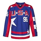 MOLPE Conway 96 USA Jersey S-XXXL Blue, 90S Hip Hop Clothing for Party, Stitched Letters and Numbers