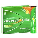 Berocca Performance Orange Effervescent 60 Tablets Exclusive Size