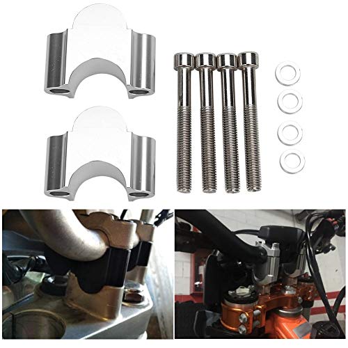 Nikou Stuur Riser - 7/8 "Aluminium Stuur Riser Mount Klem 28MM Hoogte Adapter hoge sterkte voor Motorfiets ATV - Image 6
